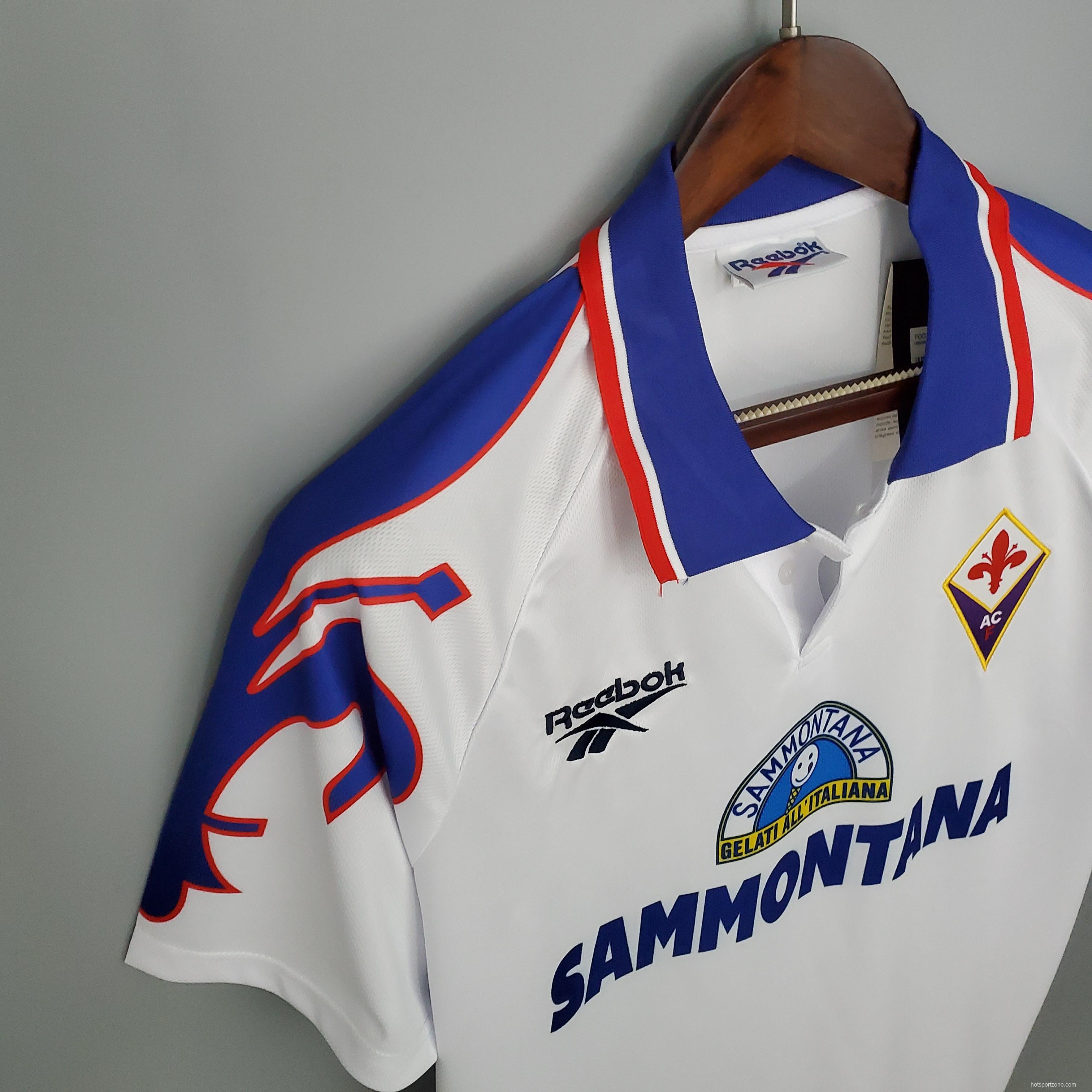 Retro Fiorentina 95/96 away Soccer Jersey
