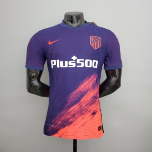 21/22 Player version Atletico Madrid away Soccer Jersey