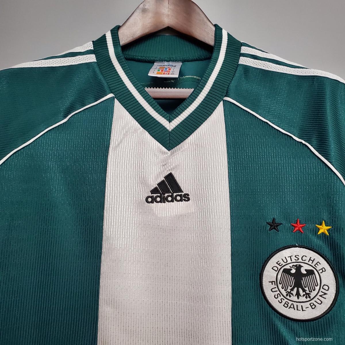Retro 1998 Germany away Soccer Jersey