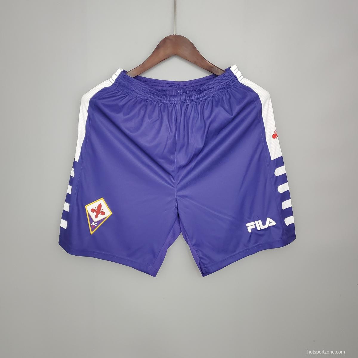 Retro 98/99 Fiorentina Home Shorts