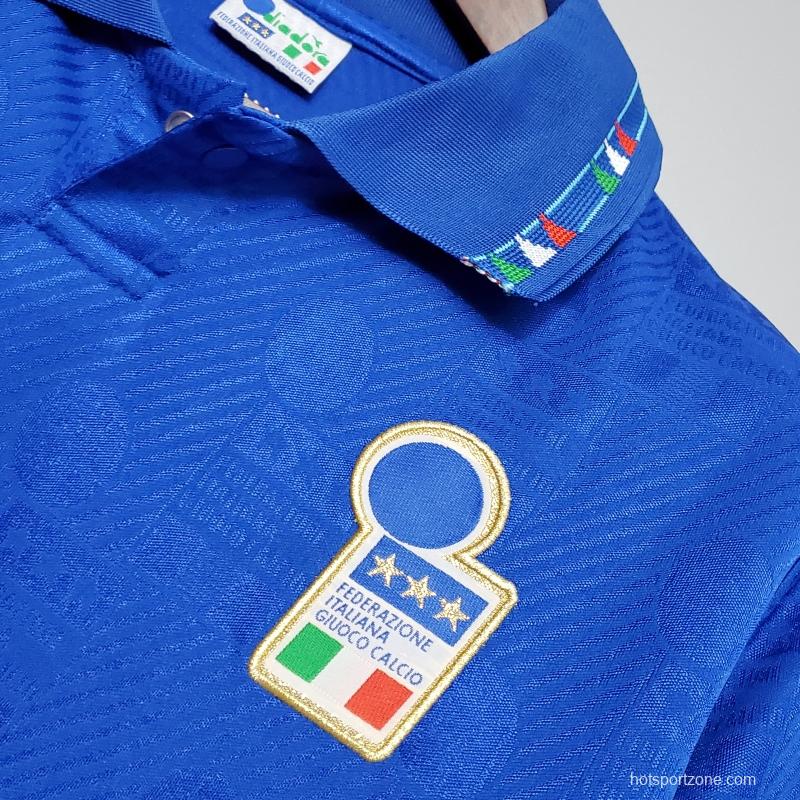 Retro Italy 1994 home Soccer Jersey