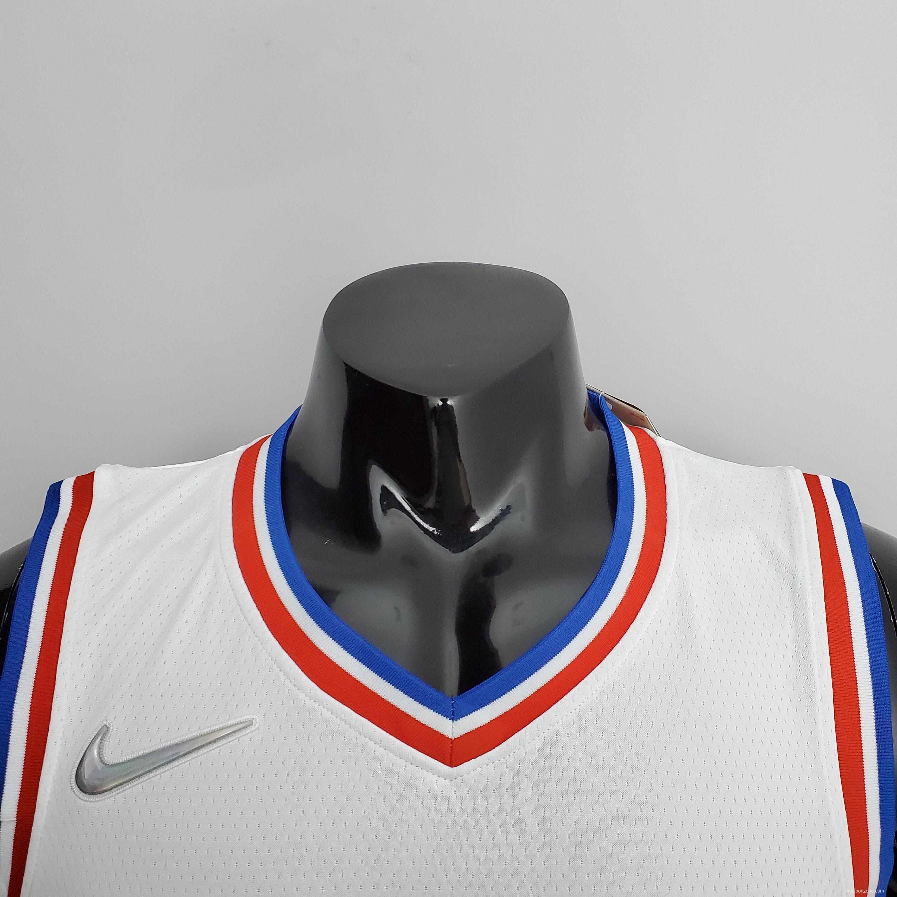 75th Anniversary Philadelphia 76ers HOWARD#39 White NBA Jersey