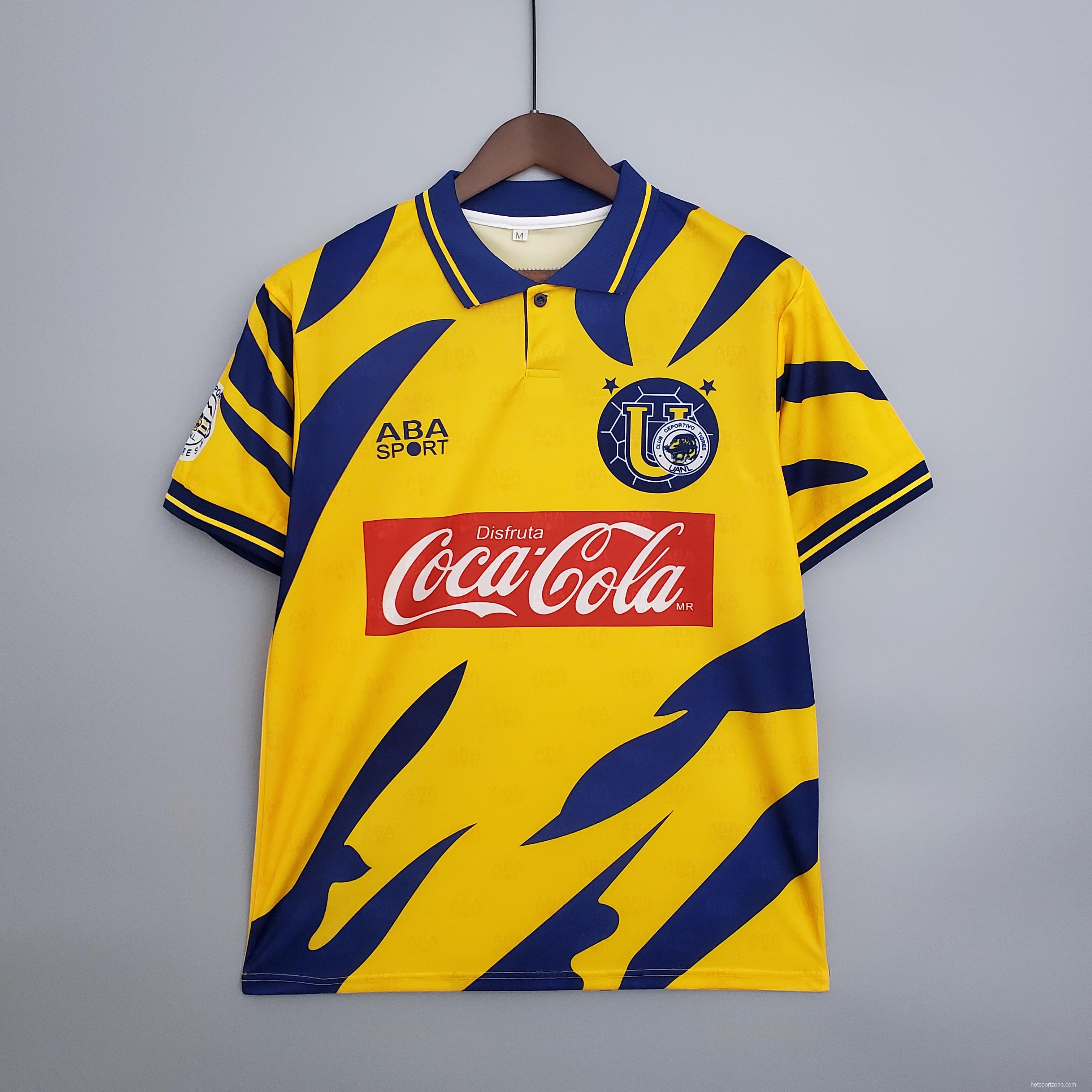 Retro 95/96 Tigres UANL Home Jersey