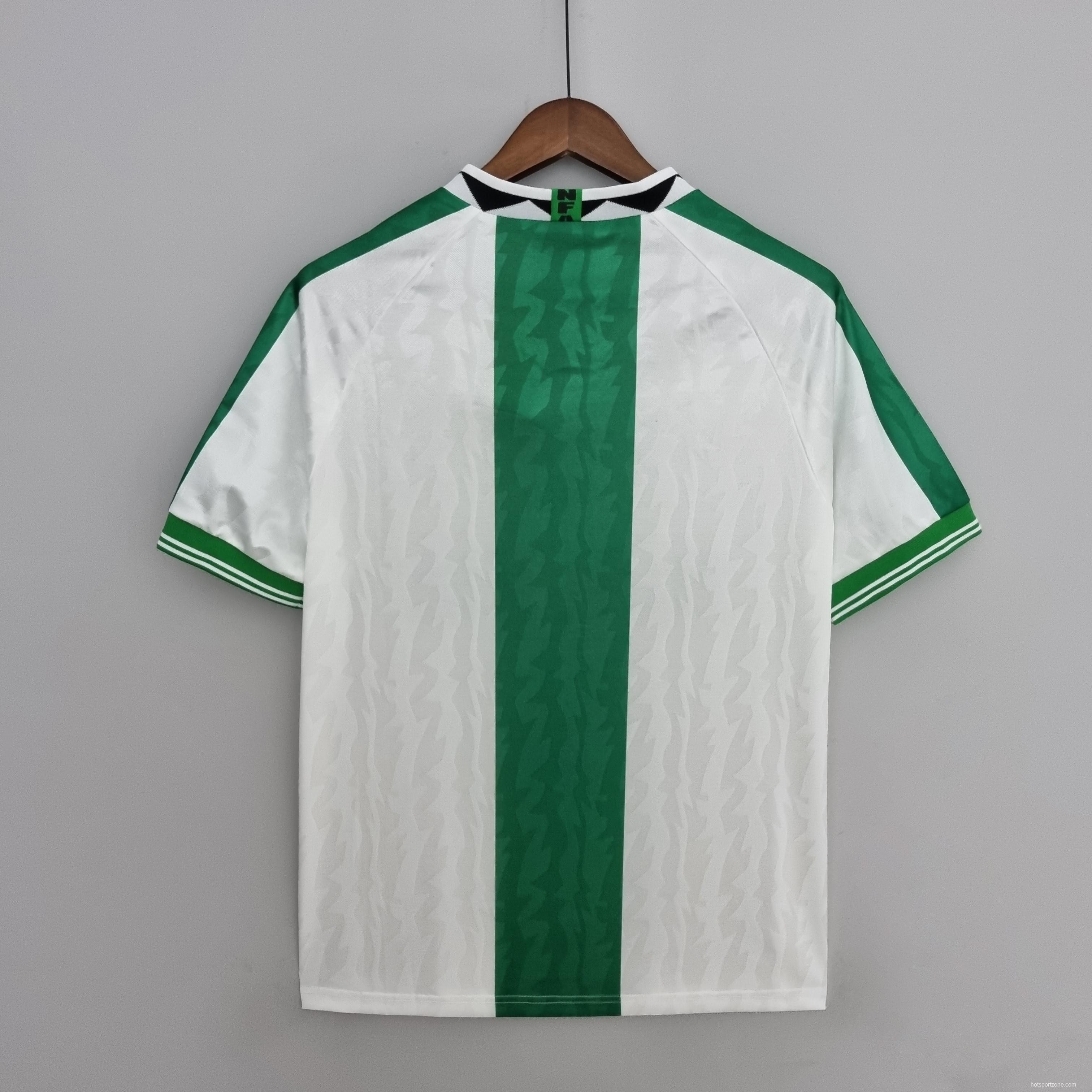 Retro 96/98 Nigeria away Soccer Jersey