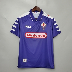 Retro 1998 Fiorentina home Soccer Jersey
