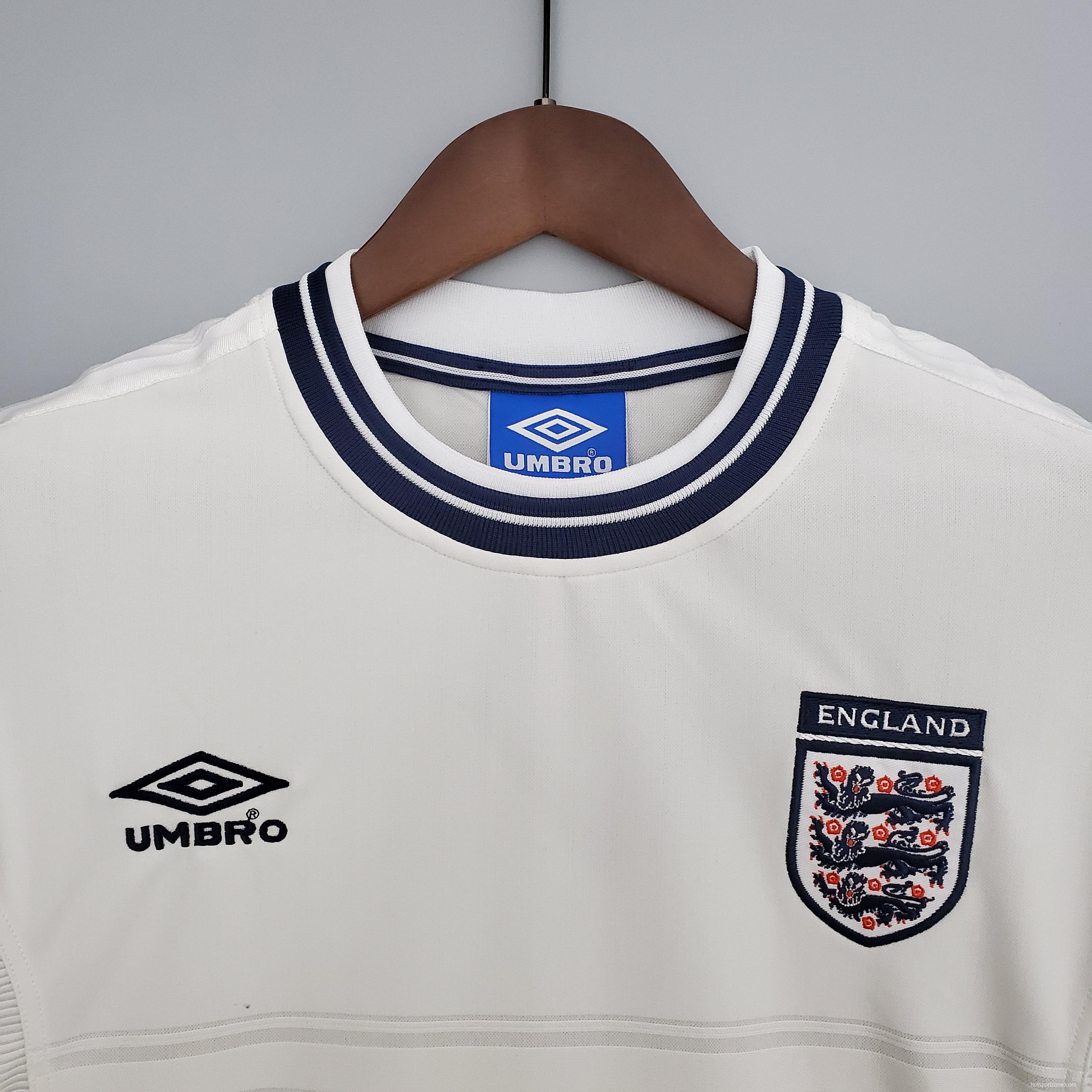 Retro 2000 England home Soccer Jersey