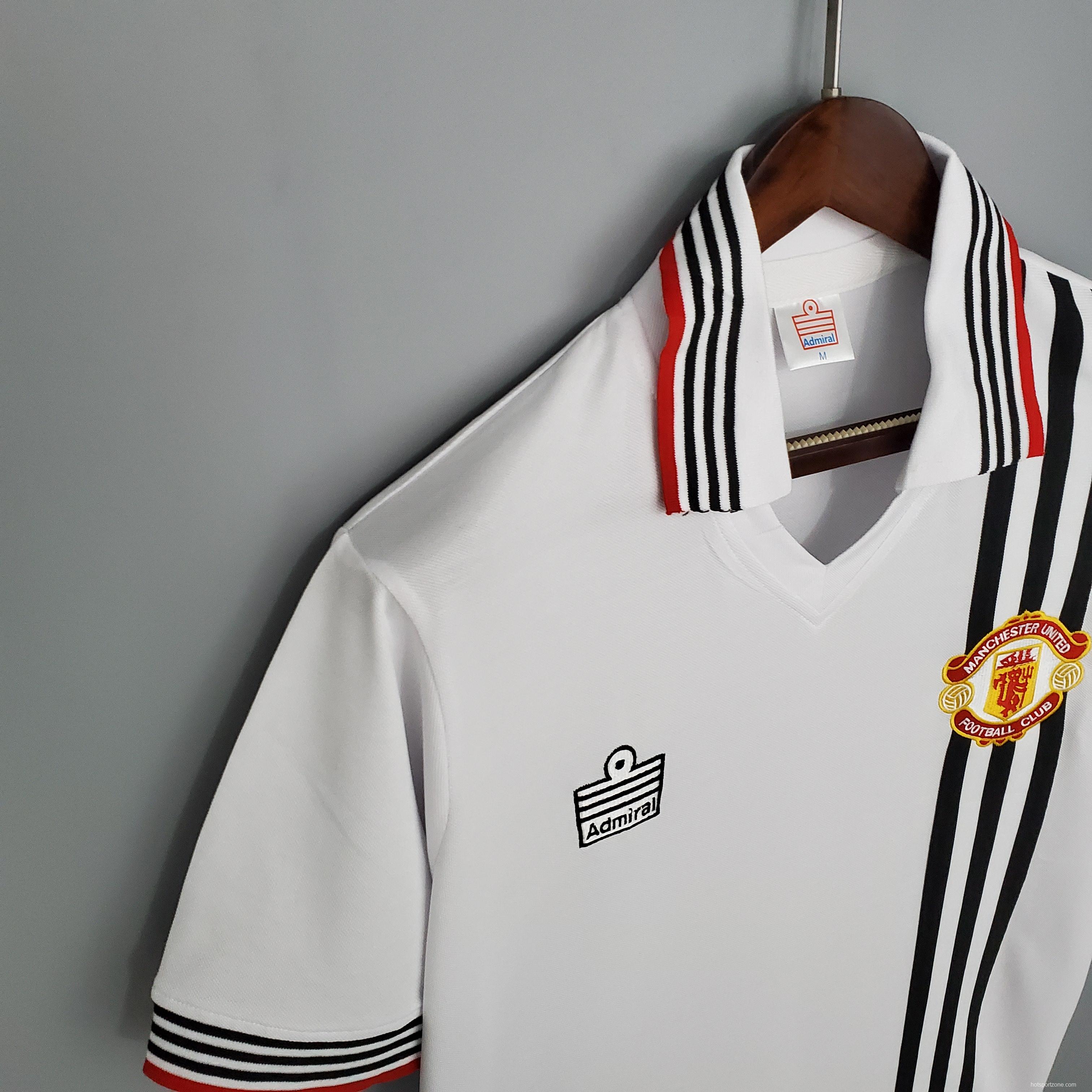 Retro Manchester United75/80 away Soccer Jersey