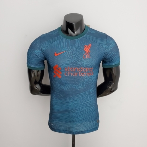 22/23 player version Liverpool away Soccer Jersey