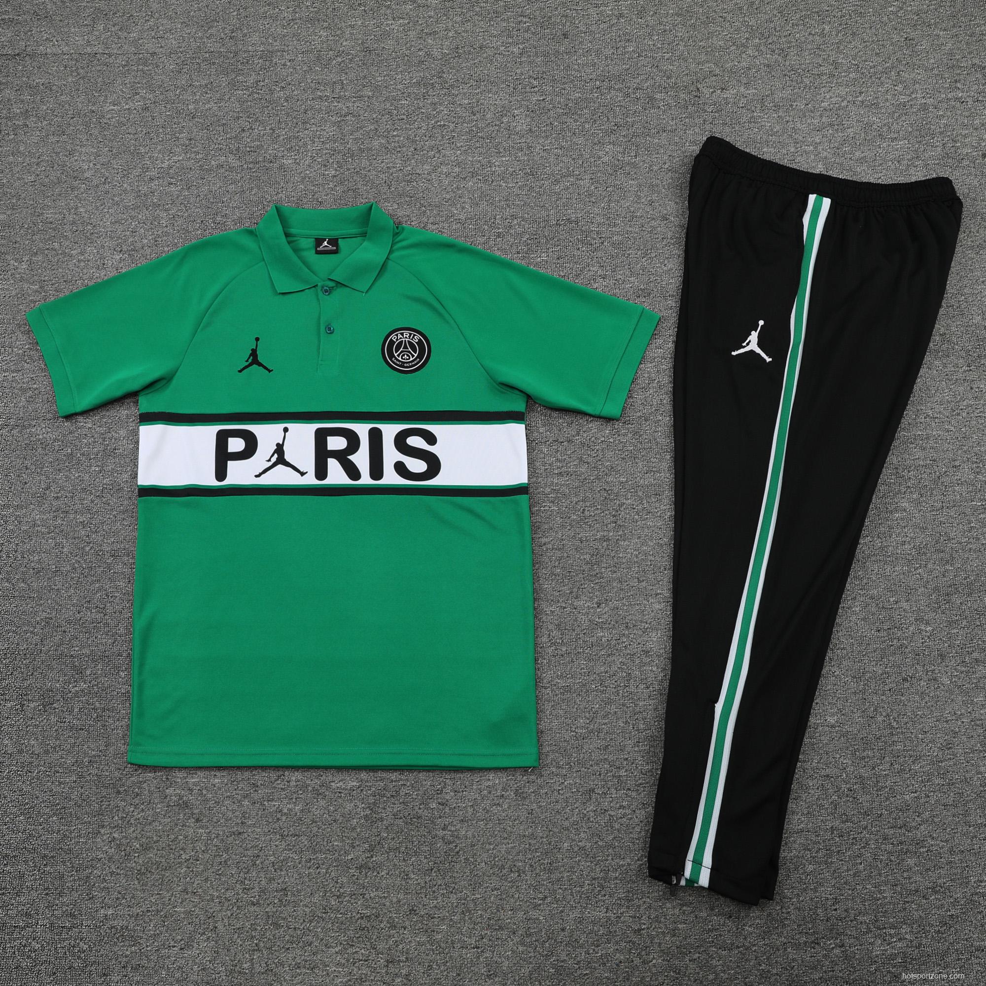 PSG X Jordan POLO kit green (not support sold separately)