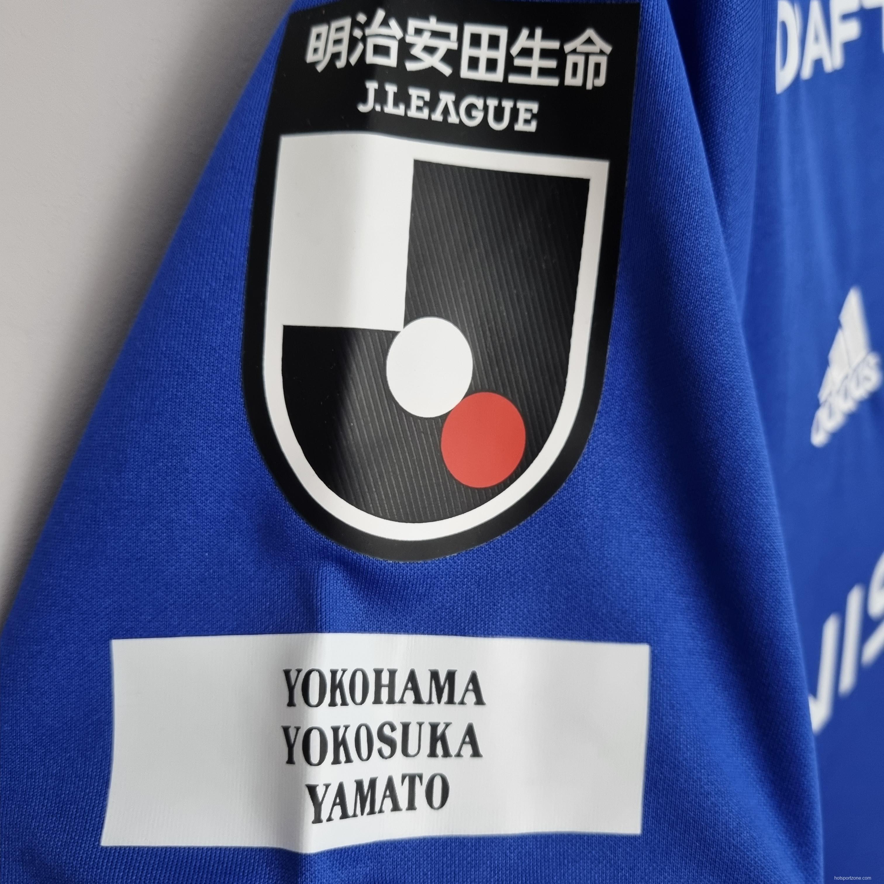 22/23 Yokohama Mariners home Soccer Jersey