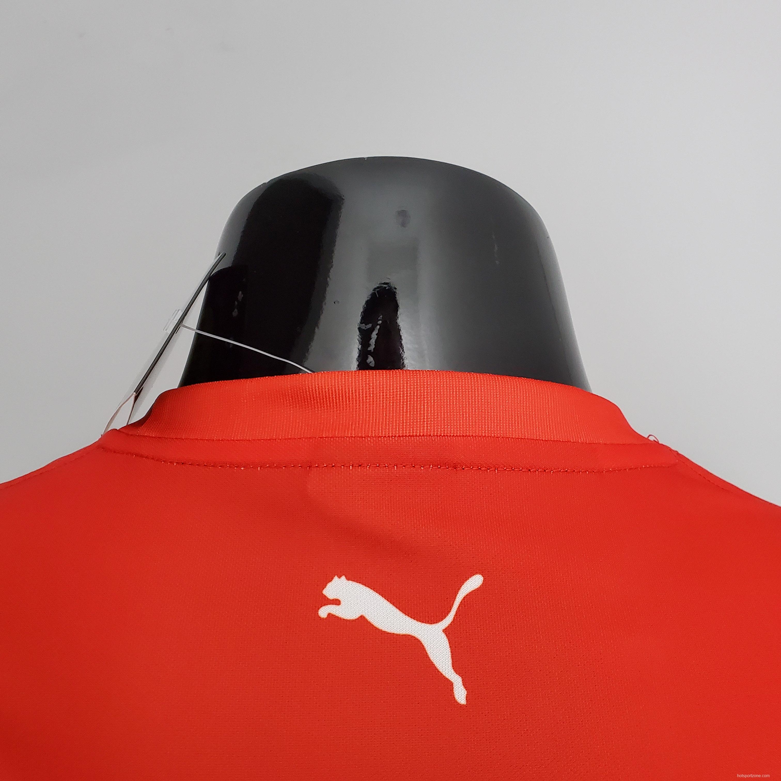 New F1 Formula One; Ferrari racing suit crew neck red S-5XL