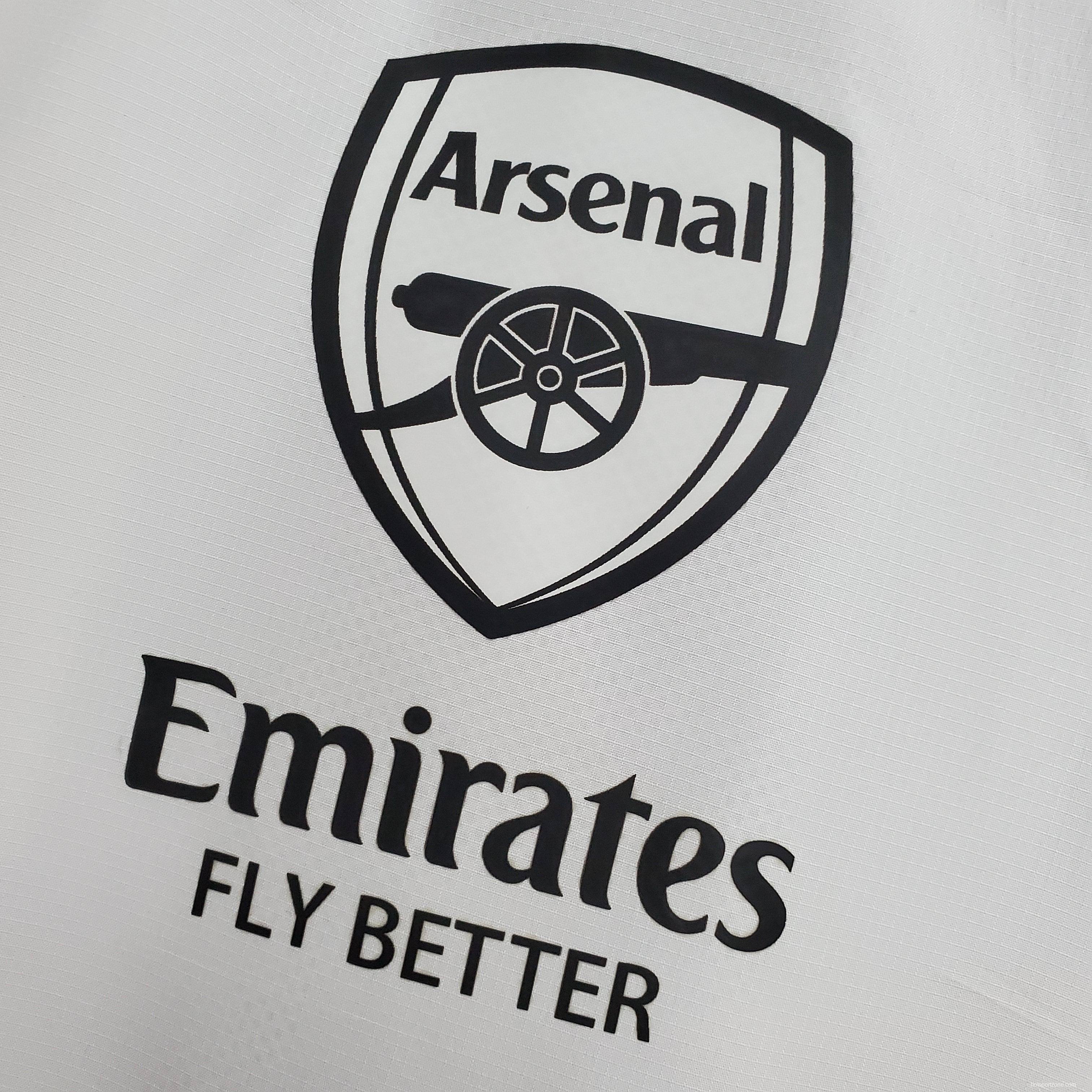 2022 Arsenal Windbreaker White Soccer Jersey