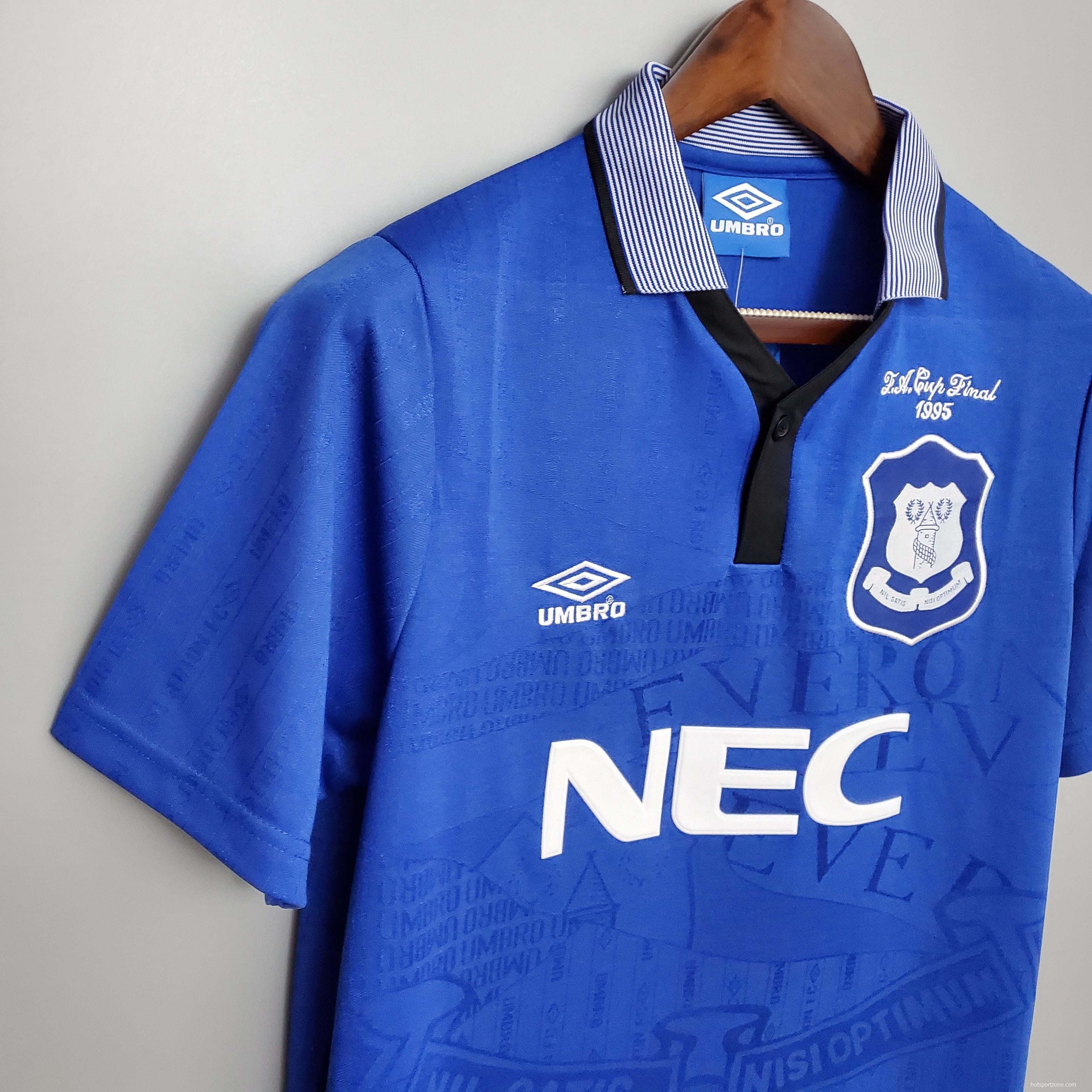 Retro Everton 94/95 home Soccer Jersey