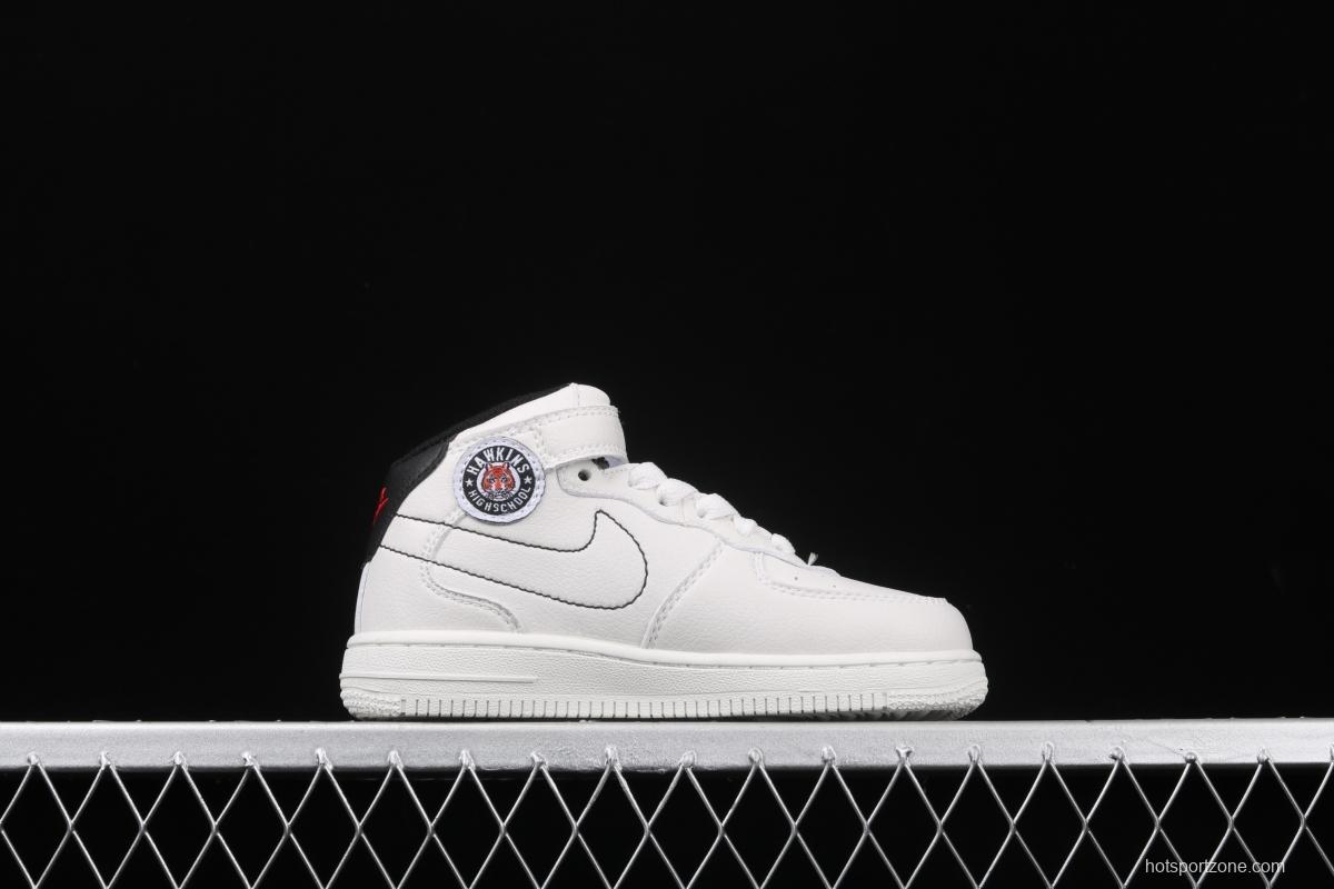 Stranger Things x NIKE Air Fukce Mid'07 Hawkins High Air Force UN2.0 help Kids 314197-101