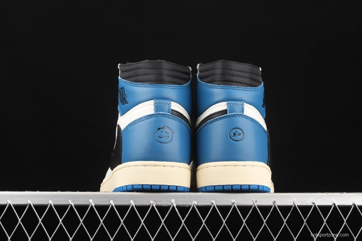 Travis Scott x Air Jordan 1 High OG Lightning inverted head layer original Standard DH3227-105