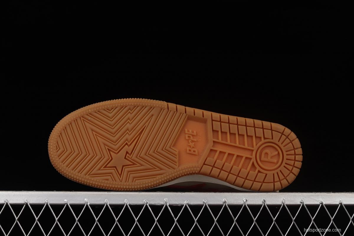 Human MAdidase Bape Sta Sk8 To Nigo trend godfather Nigo brand ape head classic skateboard shoes 1G70191030