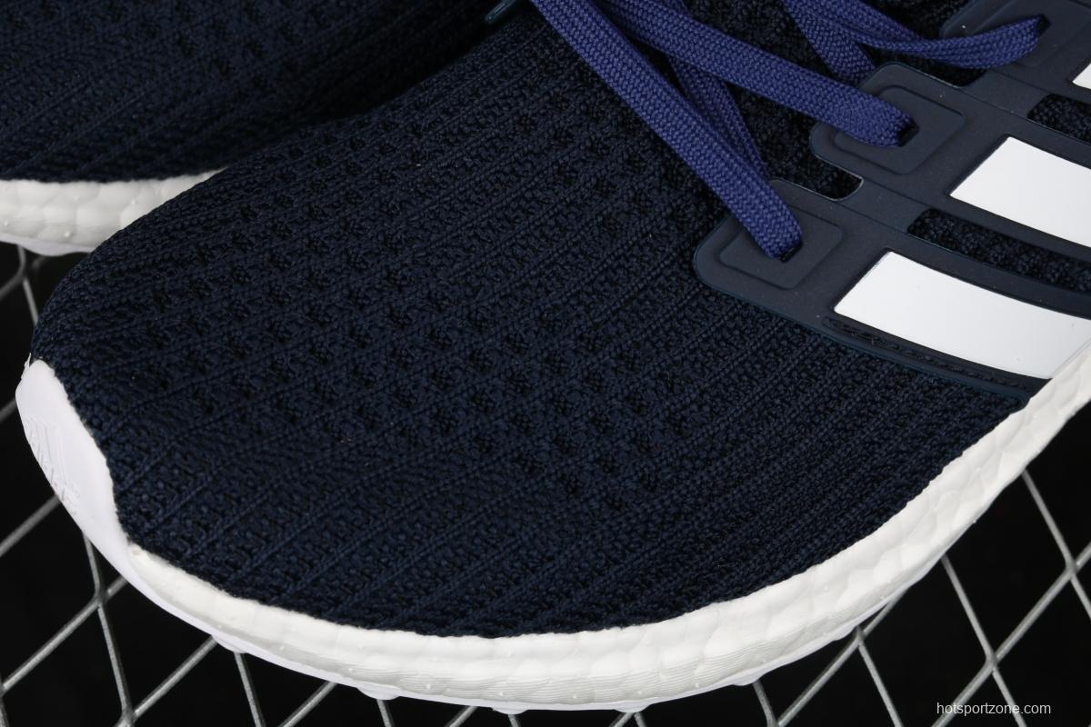 Adidas Ultra Boost 4.0das fourth generation knitted striped blue rainbow UB # limited edition of Shanghai, a Chinese cultural city