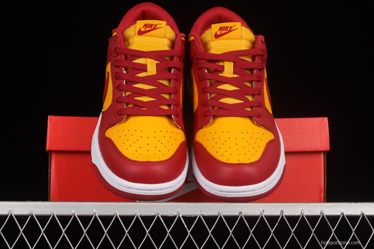 NIKE SB DUNK Low Midas Gold Tomato Scrambled Egg Color Dunk Series Low Top Casual Sports Skateboard Shoes DD1391-701