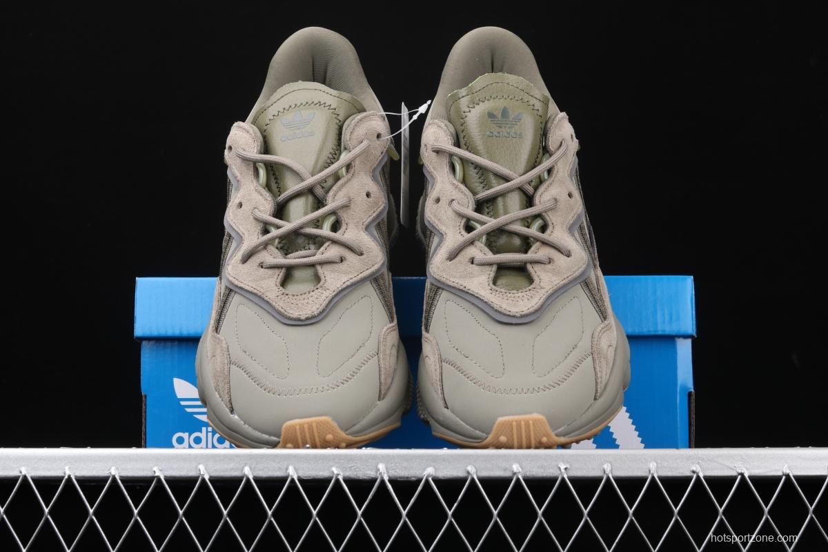 Adidas Originals Ozweego EE6461 Das 2019 new clover 3M reflective vintage daddy shoes