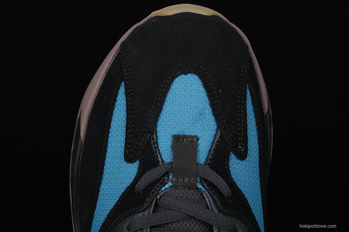 Adidas Yeeyz 700 Boost Prussian Blue EE9616 Kanye coconut 700 Bruce blue running shoes 3M reflective BASF explosion
