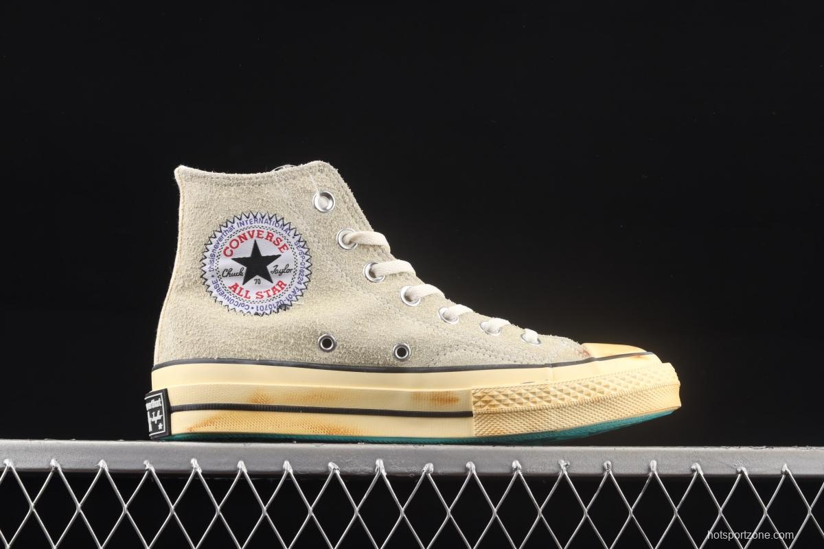 Thisisneverthat x Converse Chuck Taylor All Star 1970's Converse 2022 new suede high upper shoes 172395C