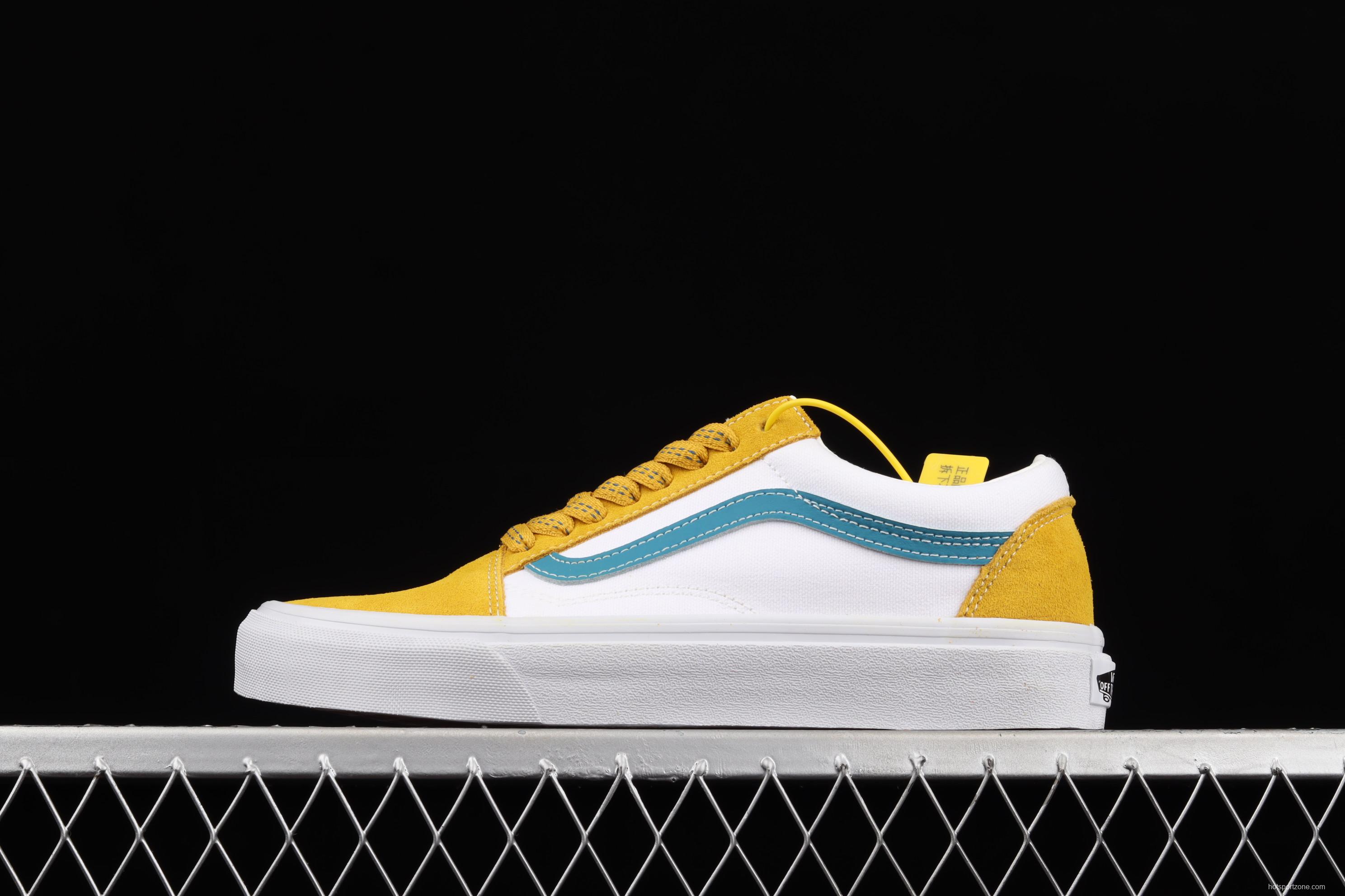 Vans Old Skool official website correct version 2021 orange soda 2.0low-top casual board shoes VN0A38G19XF