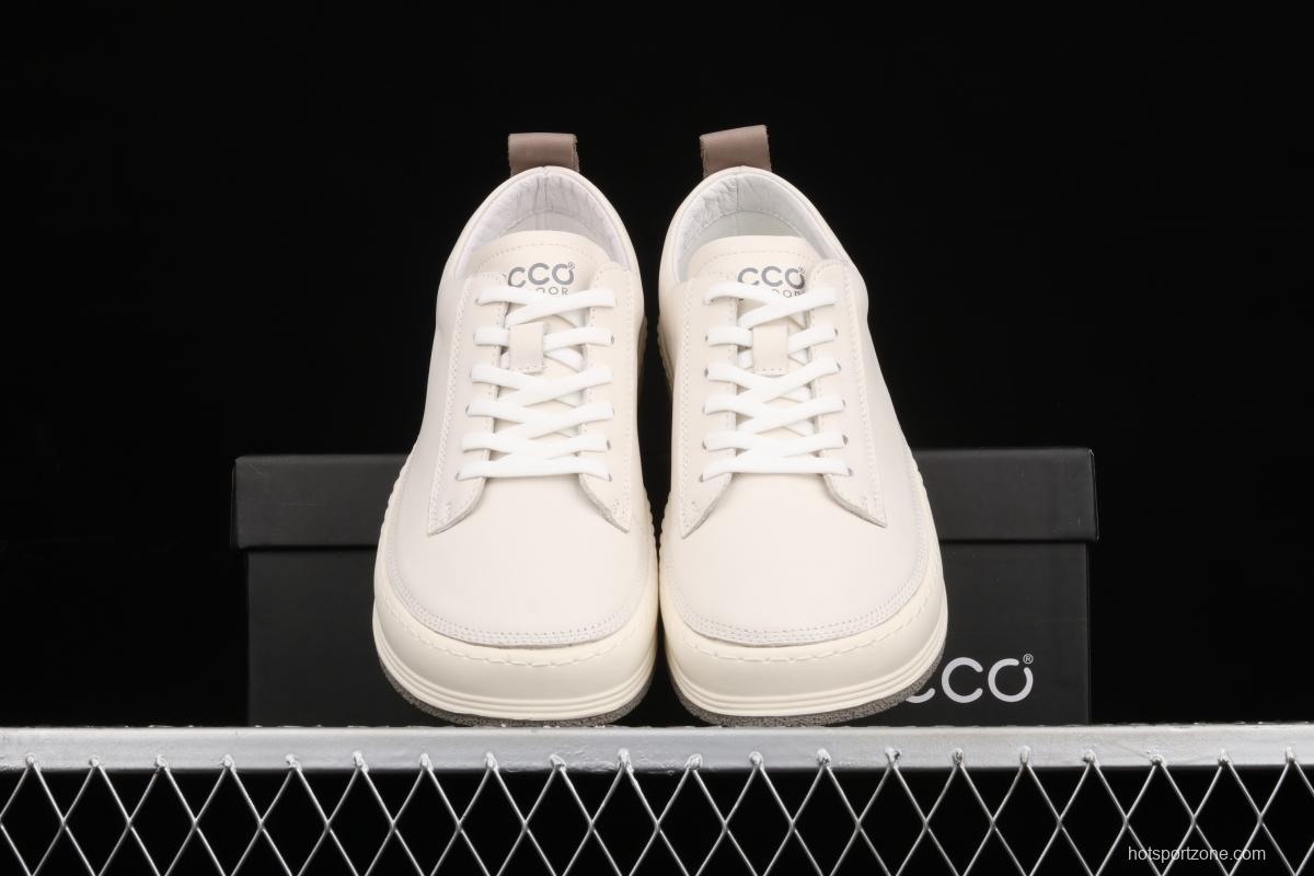 ECCO2021 Ruoku No. 8 Jianbu series spring and summer new fashion youth lace-up casual sports shoes 88013801002