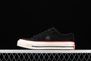 Converse One Star Yi Xing Mucun frosted material low side collision color splicing board shoes 158476C