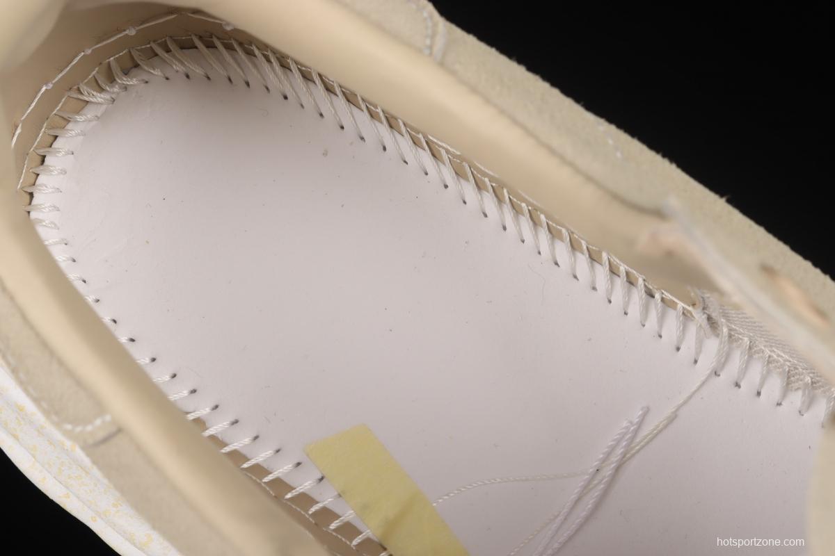 MMY/Maison MIHARA YASUHIRO Wayne Original Sole Leather Low Sneaker Japanese Conceptual Fashion designer Mihara Kangyu brand shell front page deformed retro dissolved snow cake bottom