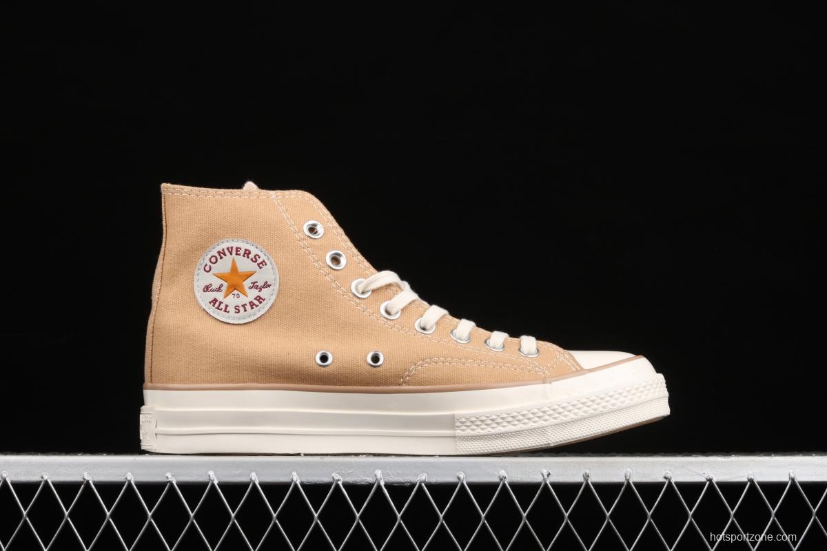 Converse x Carhartt tooling joint name high-top casual board shoes 169220C