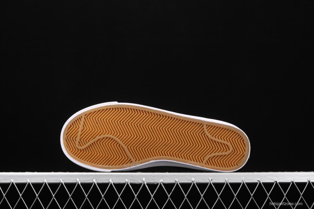 NIKE Blazer Mid Vintage Suede Trailblazer Leather High-top Leisure Sports Board shoes 917862-001