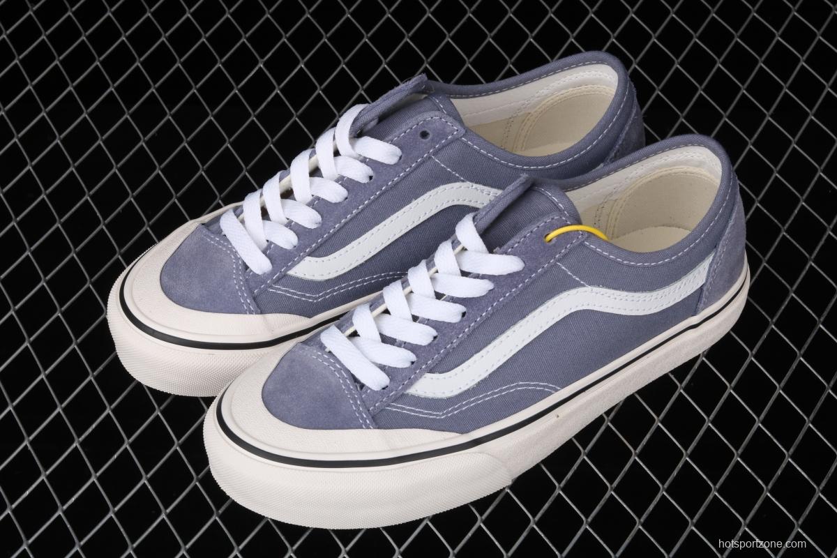 Vans Style 36 Decon SF Vance blue-gray half-moon Baotou vulcanized canvas shoes VN0A3MVLK0B