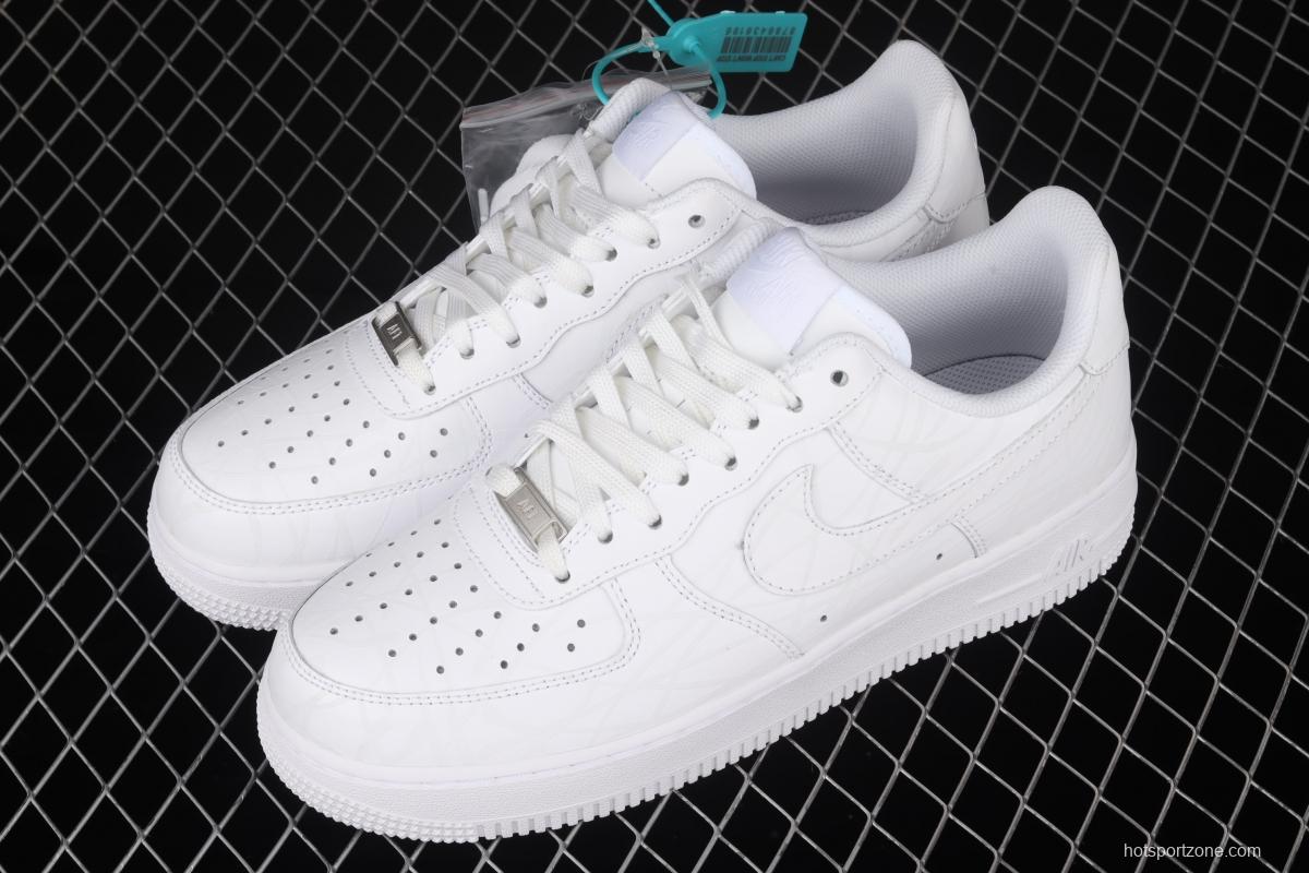 NIKE Air Force 1y07 luminous white low-top casual board shoes NMUE 0288