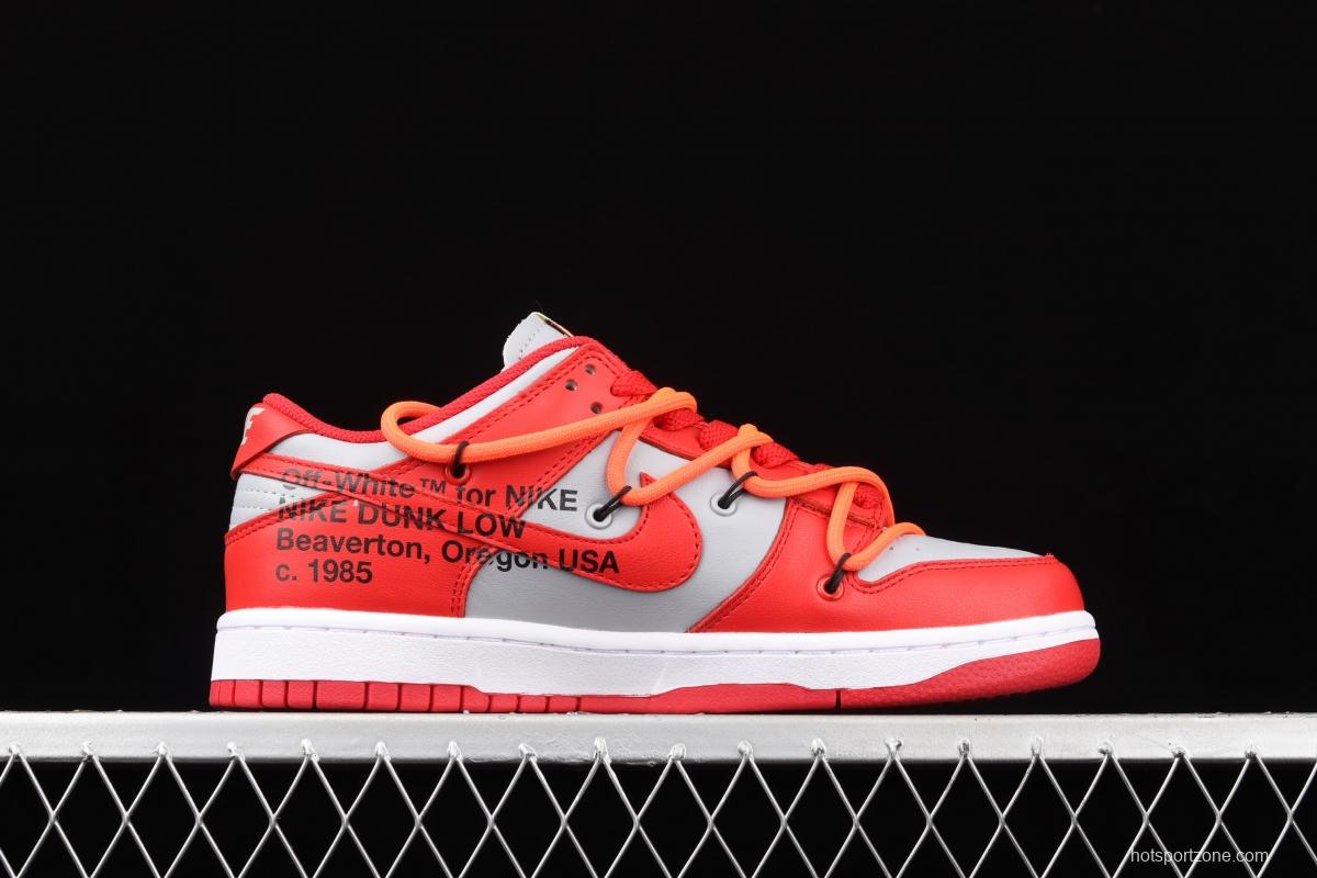 OFF-White x Futura x DUNK OW joint name board shoes CT0856-600