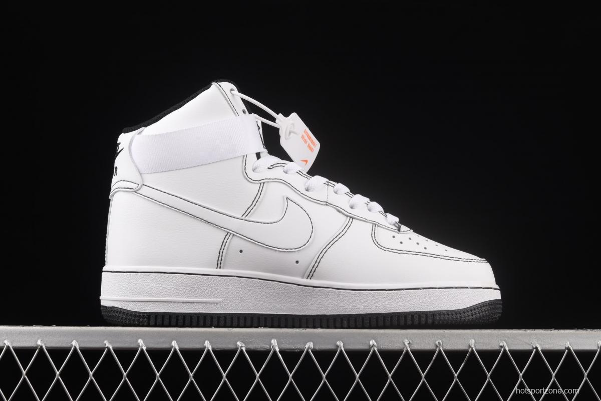 NIKE Air Force 1x 07 High high profile line leisure sports board shoes CV1753-104