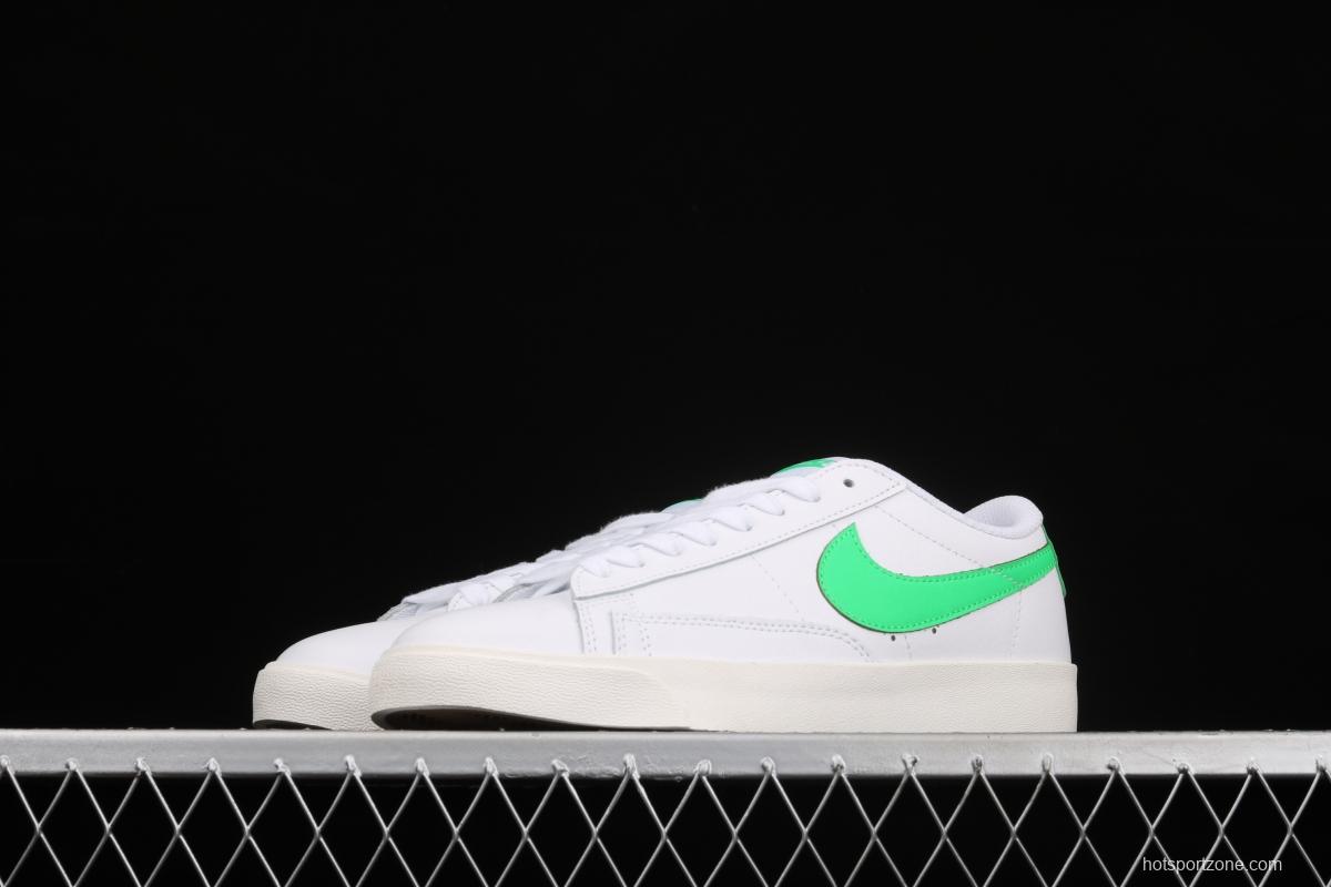 NIKE Blazer Low Leather Trail Blazers Leather Leather low-top Leisure Board shoes CI6377-105