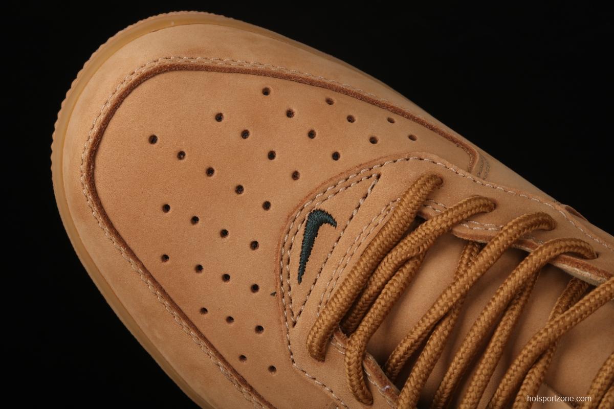 NIKE Air Force 1 Mid'07 Prm QS helps wheat color 715889-200