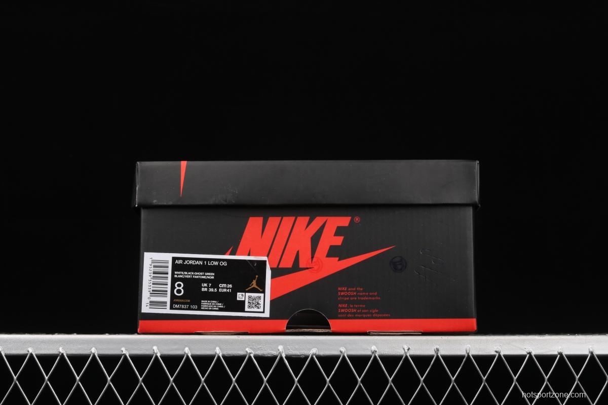 Air Jordan 1 Low OG apple green low top basketball shoes DM7837-103