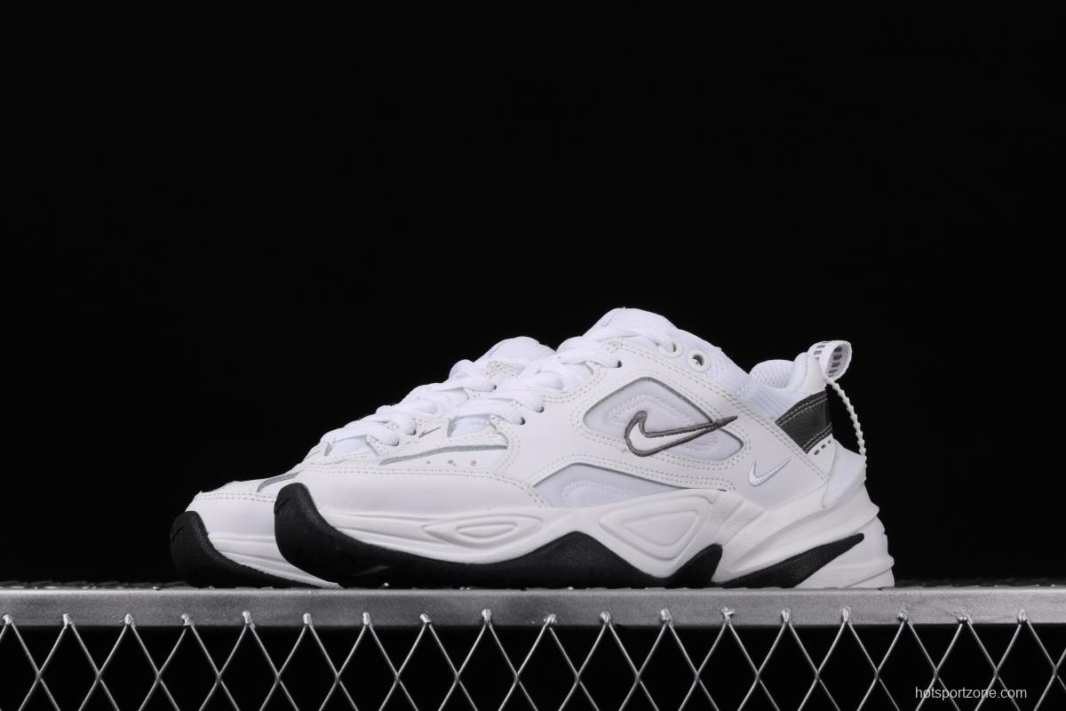 NIKE M2K Tekno white and gray color retro sports daddy shoes BQ3378-100