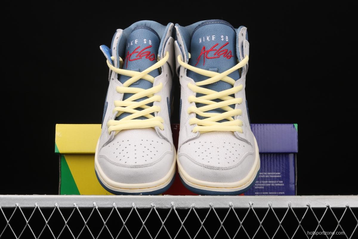 Atlas x NIKE DUNK SB High Lost at Sea lost Ocean CZ3334-100