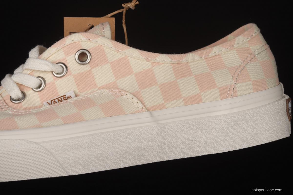 Vans Authentic classic Anna Heim Pearl Chess Chess Lattice low upper board shoes VN0A5HZS9FP