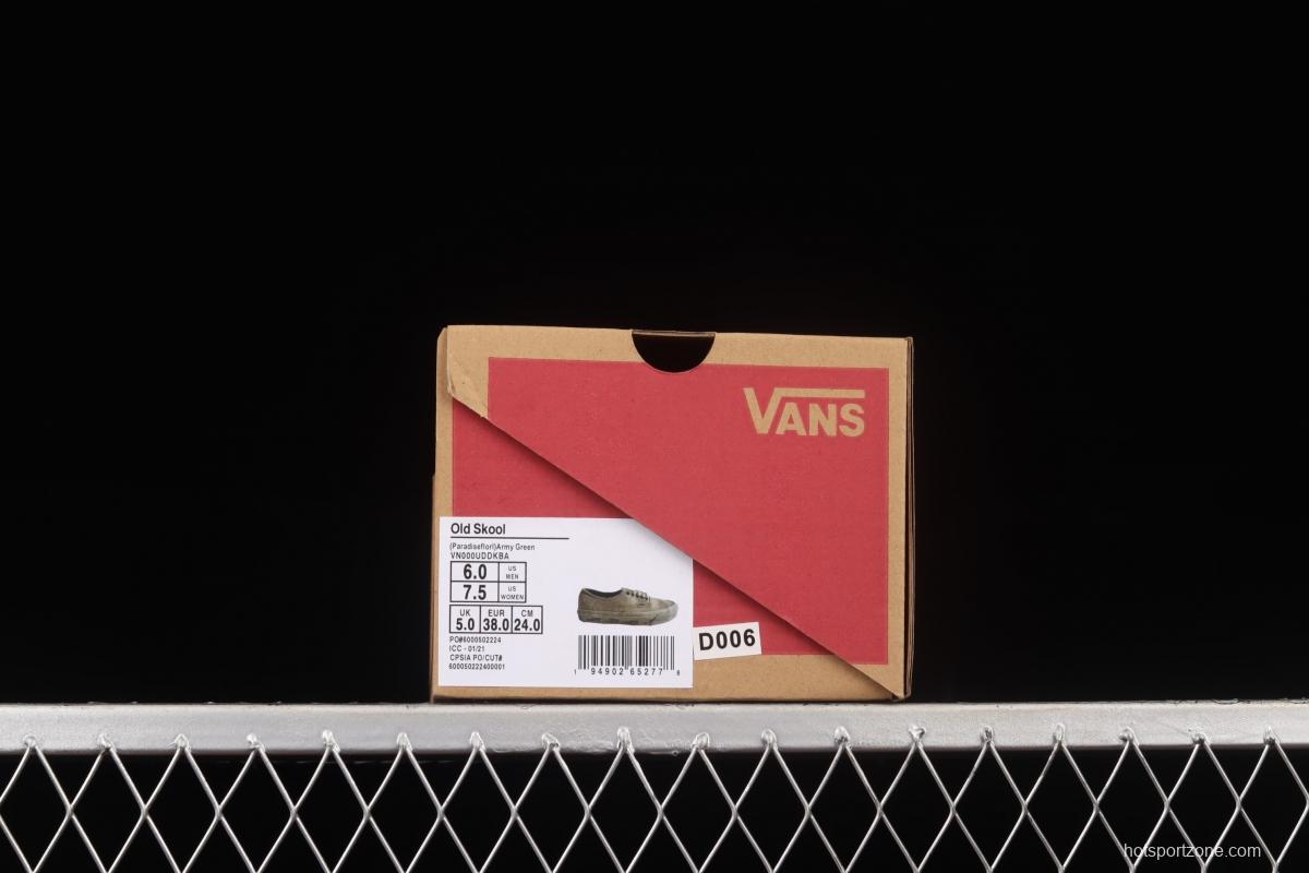 Wtaps x Vault by OG Vans Authentic limited joint style fashion tooling style low-top casual board shoes VN000UDDKBA