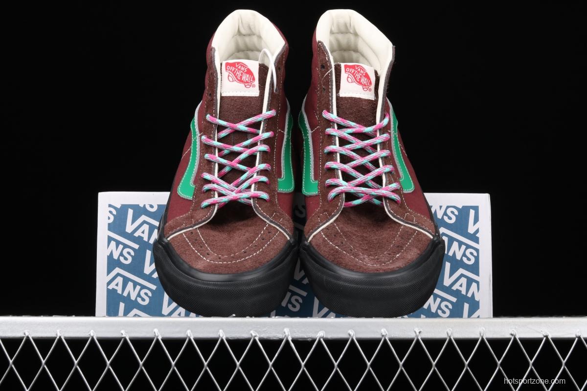 Vans Vault OG SK8-Hi Lx Vansky top casual board shoes VN0A4BVBTIX