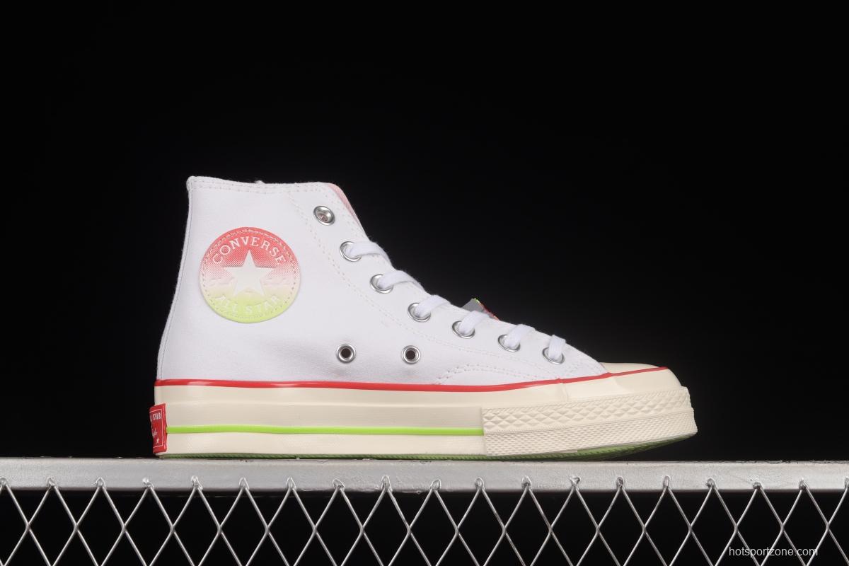 Converse Chuck 70 Hi Fruit Platter Watermelon Red High Top Casual Sneakers A02297C