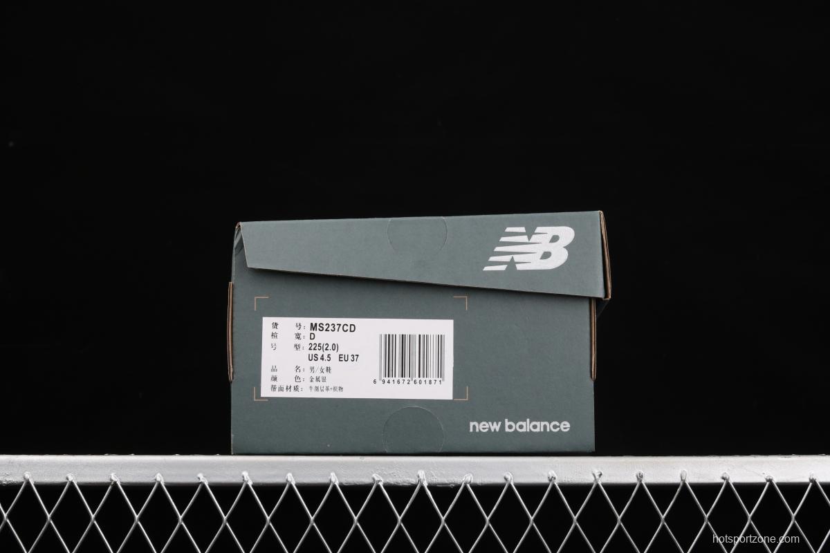 New Balance MS237 series retro leisure sports jogging shoes MS237CD