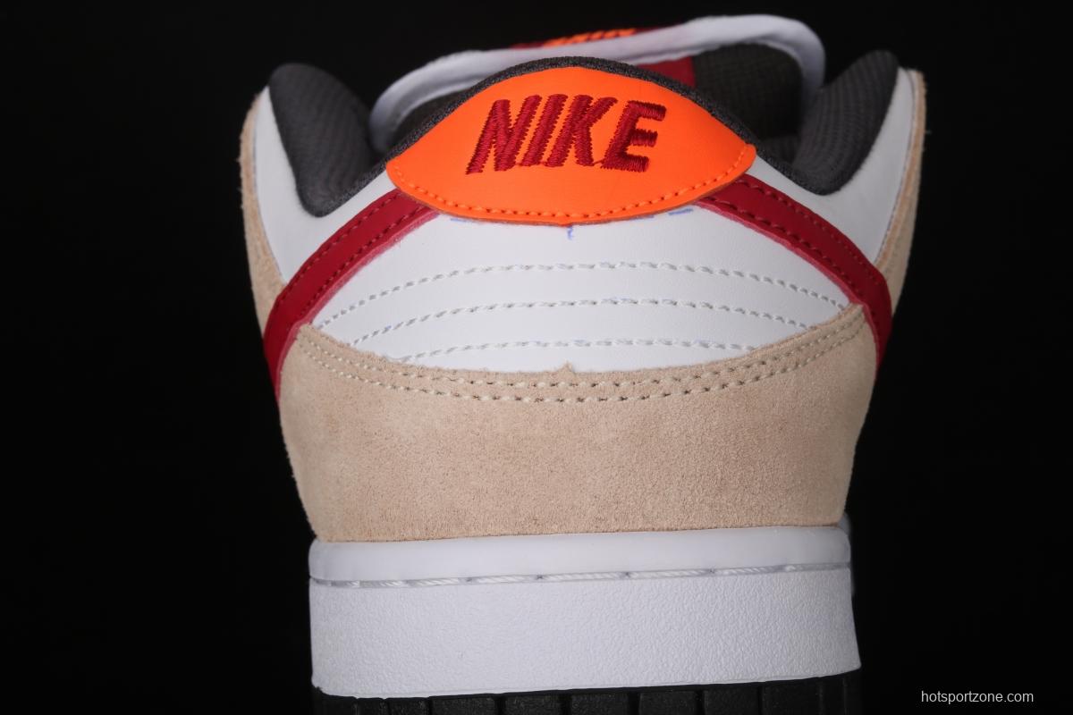 NIKE SB DUNK Low RPO CRIMSON dunk series retro low-top leisure sports skateboard shoes 304292-161