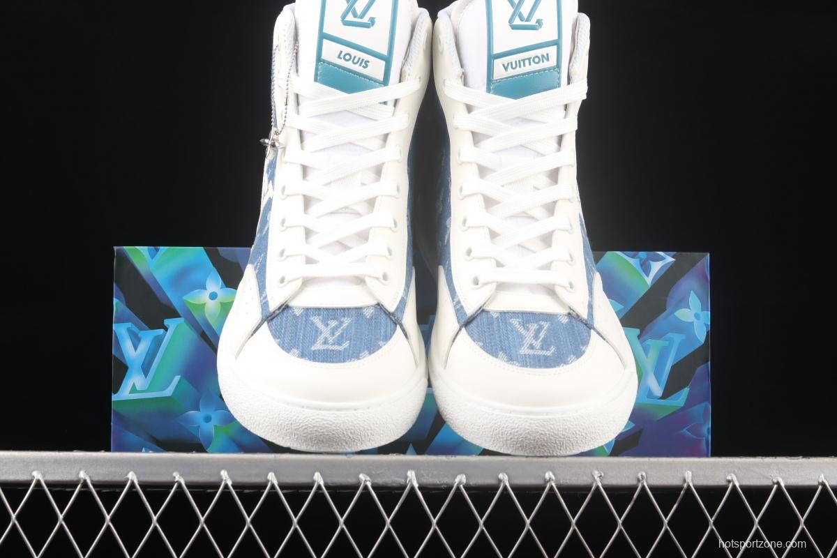 Chip purchasing version of LV Charlie high-top sports shoes
