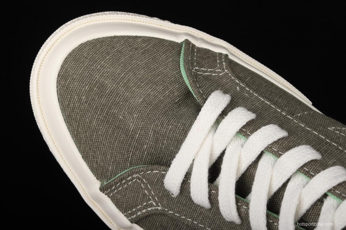 Converse One Star Sunbaked Converse washing one-star green low-top casual board shoes 164361C