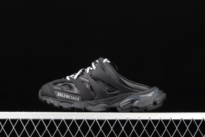 Balenciaga Sneaker Tess s.Gomma MAILLE WHITE/ORANGE 2021ss 3.0 three-generation outdoor concept shoes semi-drag W3CP31000
