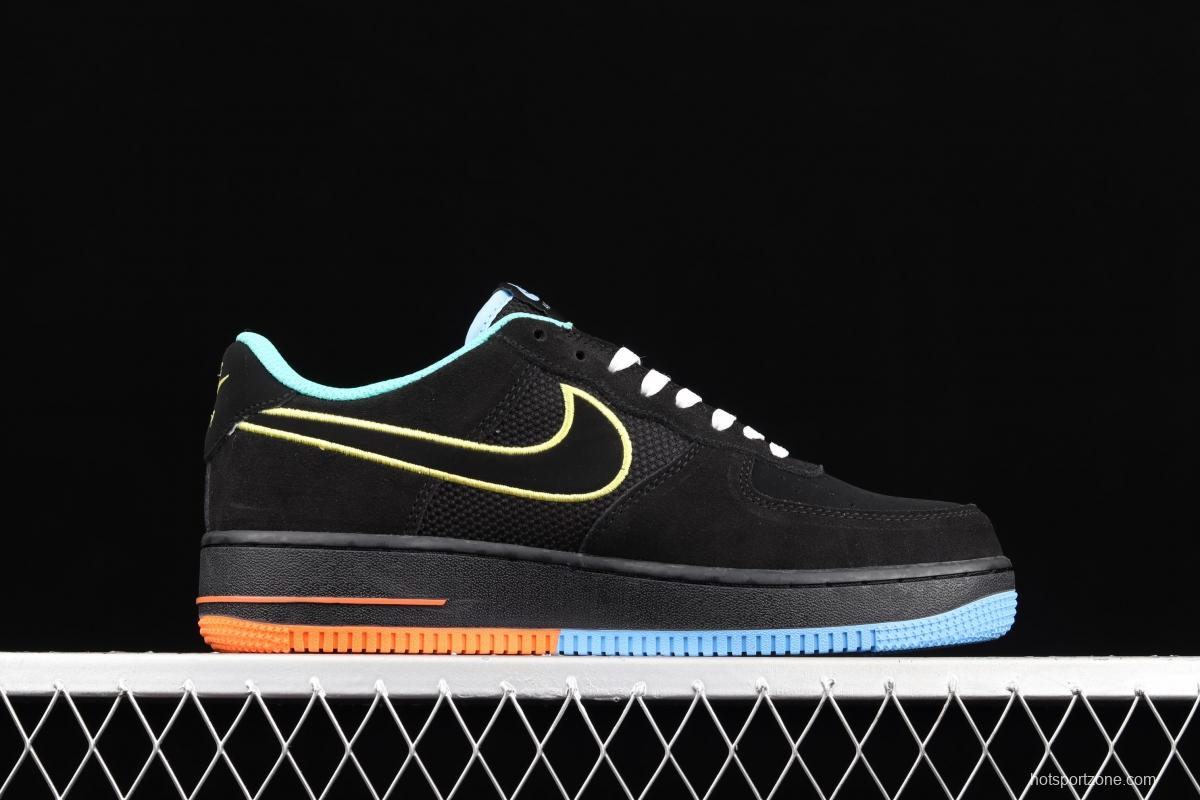 NIKE Air Force 1' 07 Prm Emb low-top sports leisure board shoes DM9051-001